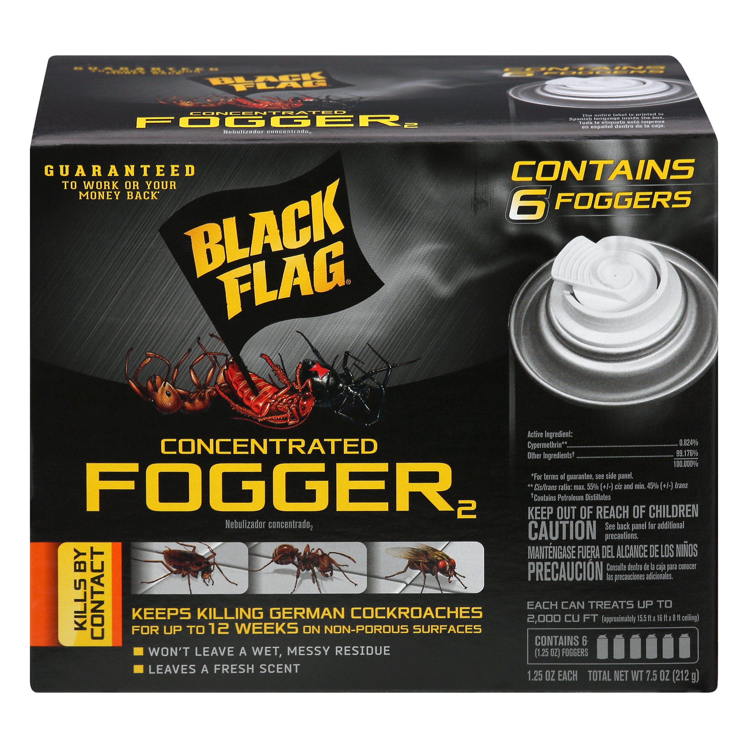 Black Flag Window Fly Trap - 4 pack