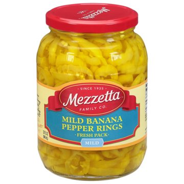 Mezzetta Mild Banana Pepper Rings, 32 oz