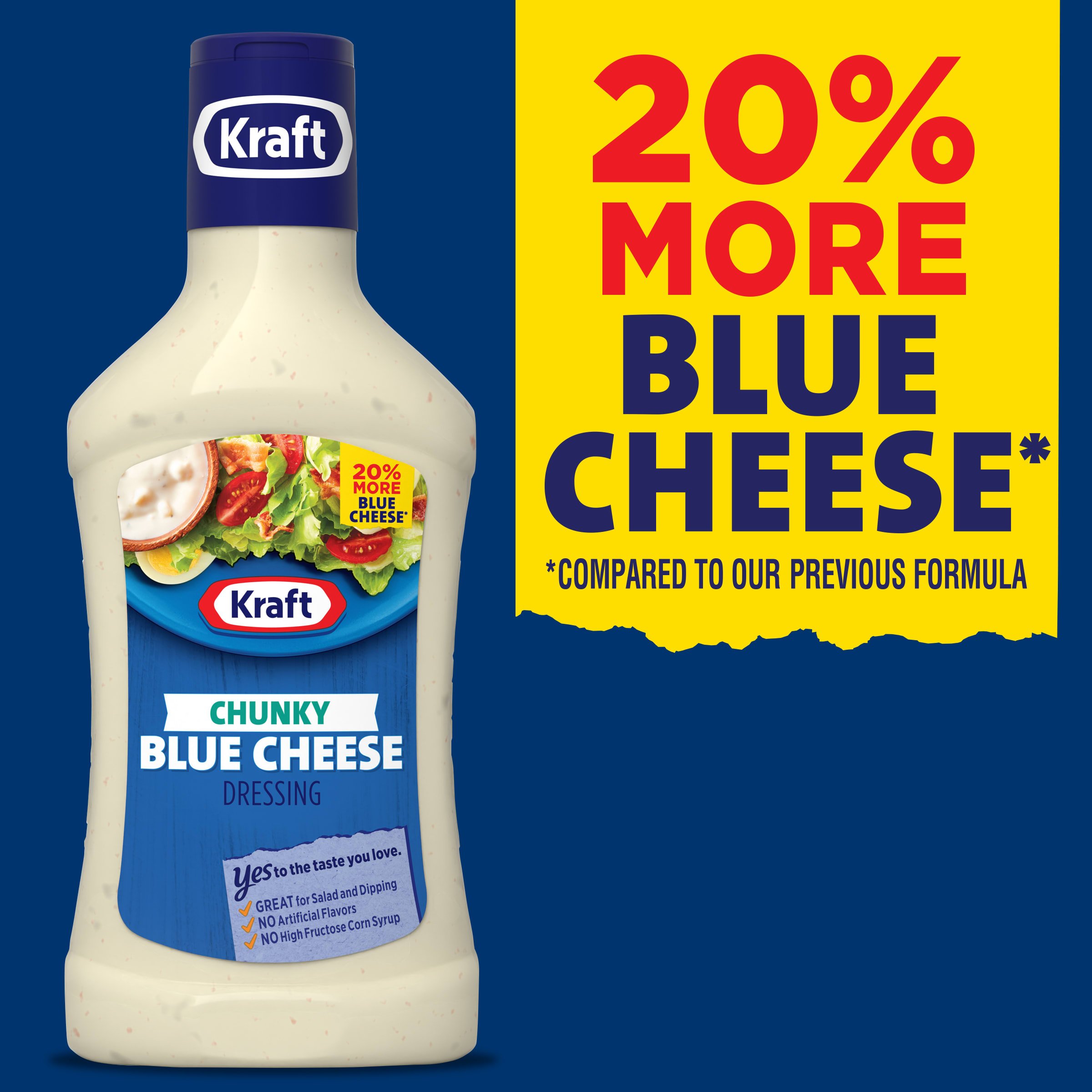 Kraft Chunky Blue Cheese Dressing