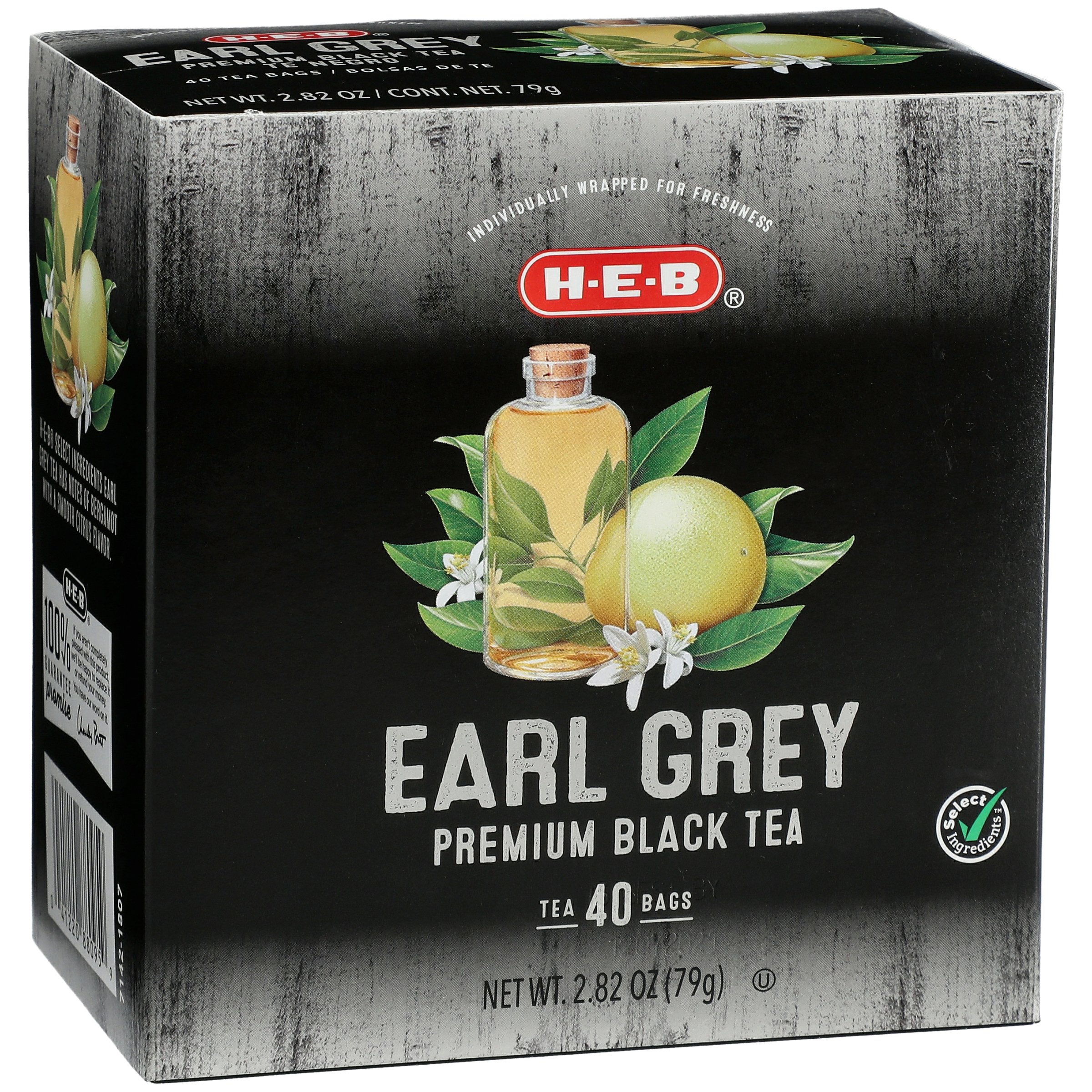 Inwoner aanklager Talloos H-E-B Earl Grey Premium Black Tea Bags - Shop Tea at H-E-B