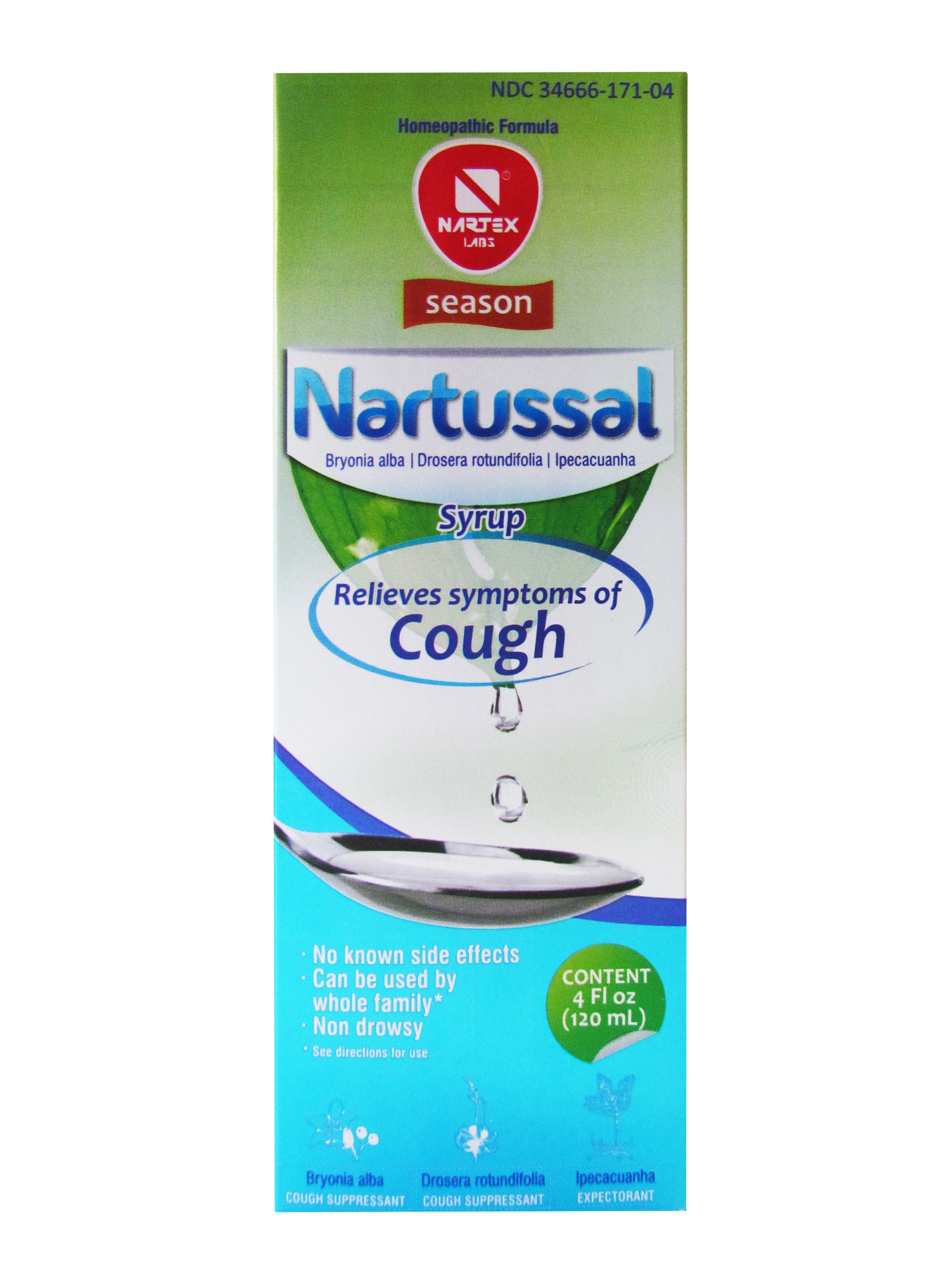 Nartussal Cough Relieving Syrup Shop at HEB