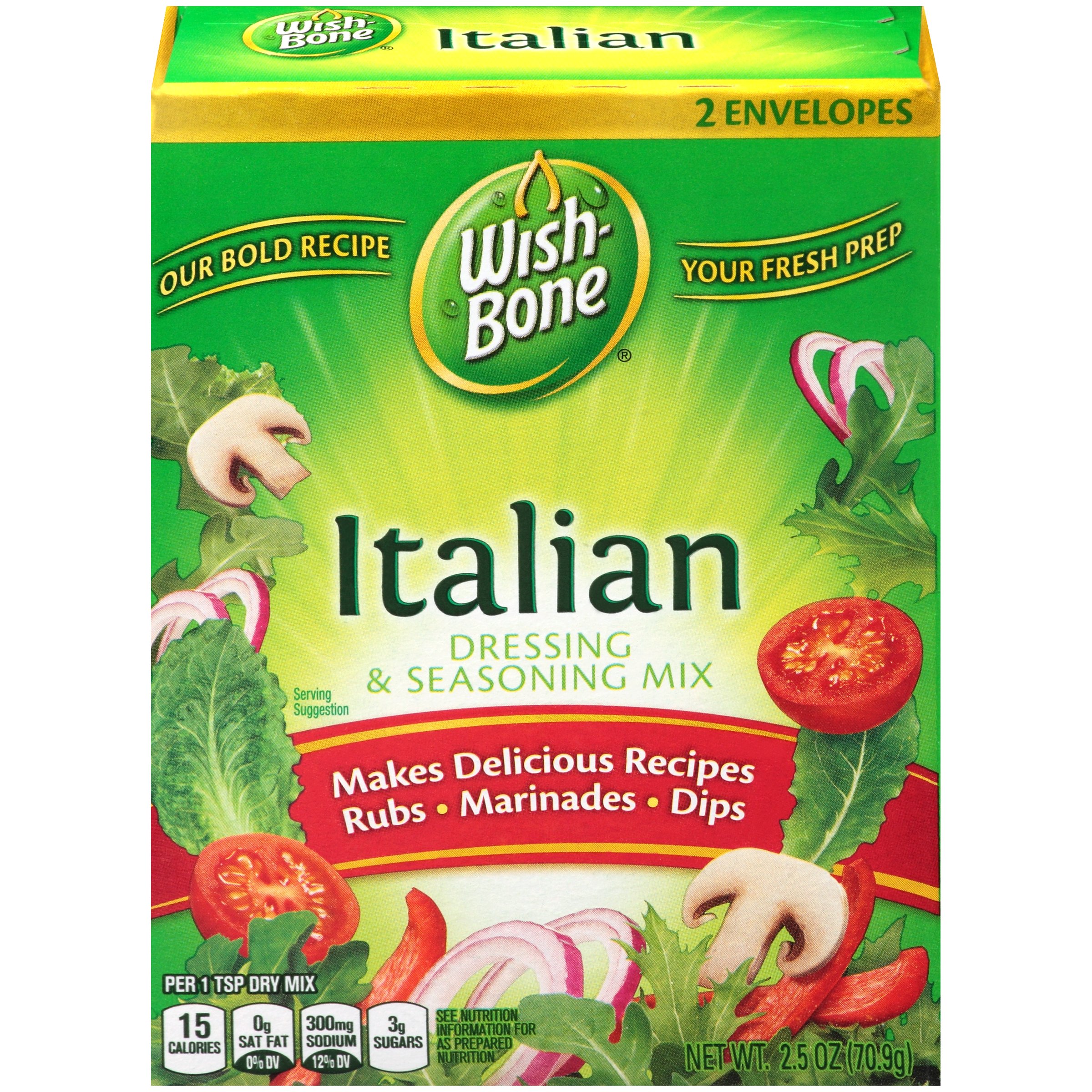 Italian dressing. Dressing Seasoning difference.