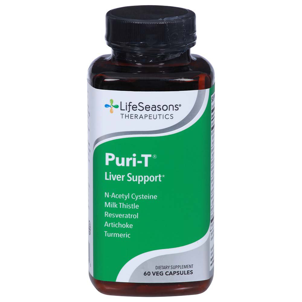 LifeSeasons Puri-T Liver Support Capsules, 60 ct
