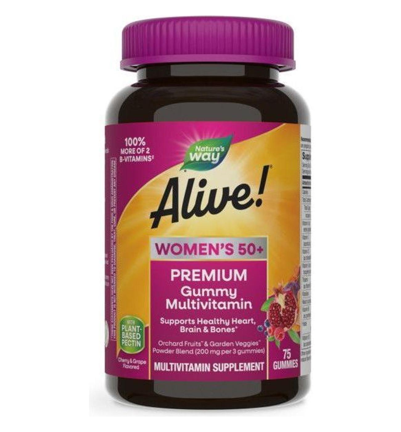 Nature's Way Alive! Women's 50+ Multivitamin Gummies; image 1 of 3