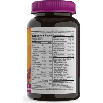 Nature's Way Alive! Women's 50+ Multivitamin Gummies, 75 ct
