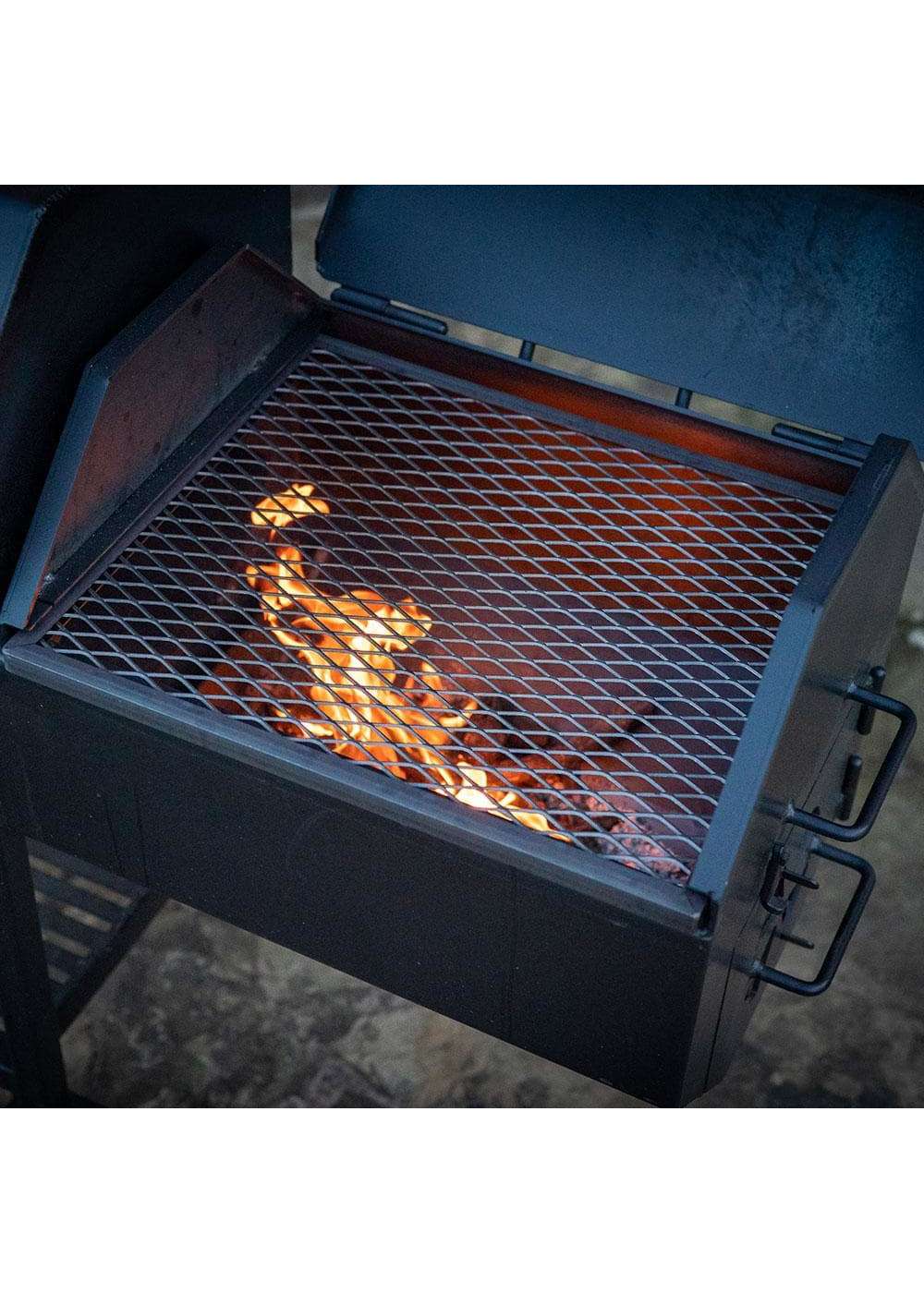 All Seasons Feeders Charcoal BBQ Pit with Firebox; image 5 of 6