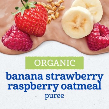 Gerber Organic for Toddler Wonderfoods Pouch - Banana Strawberry Raspberry Mixed Grain