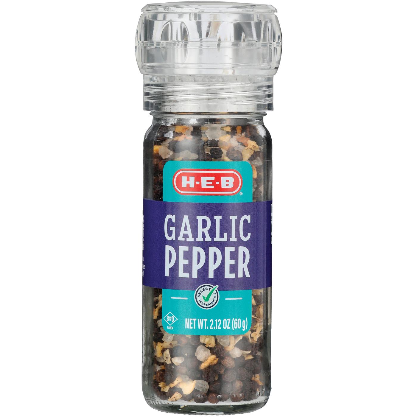H-E-B Garlic Pepper Grinder; image 1 of 2