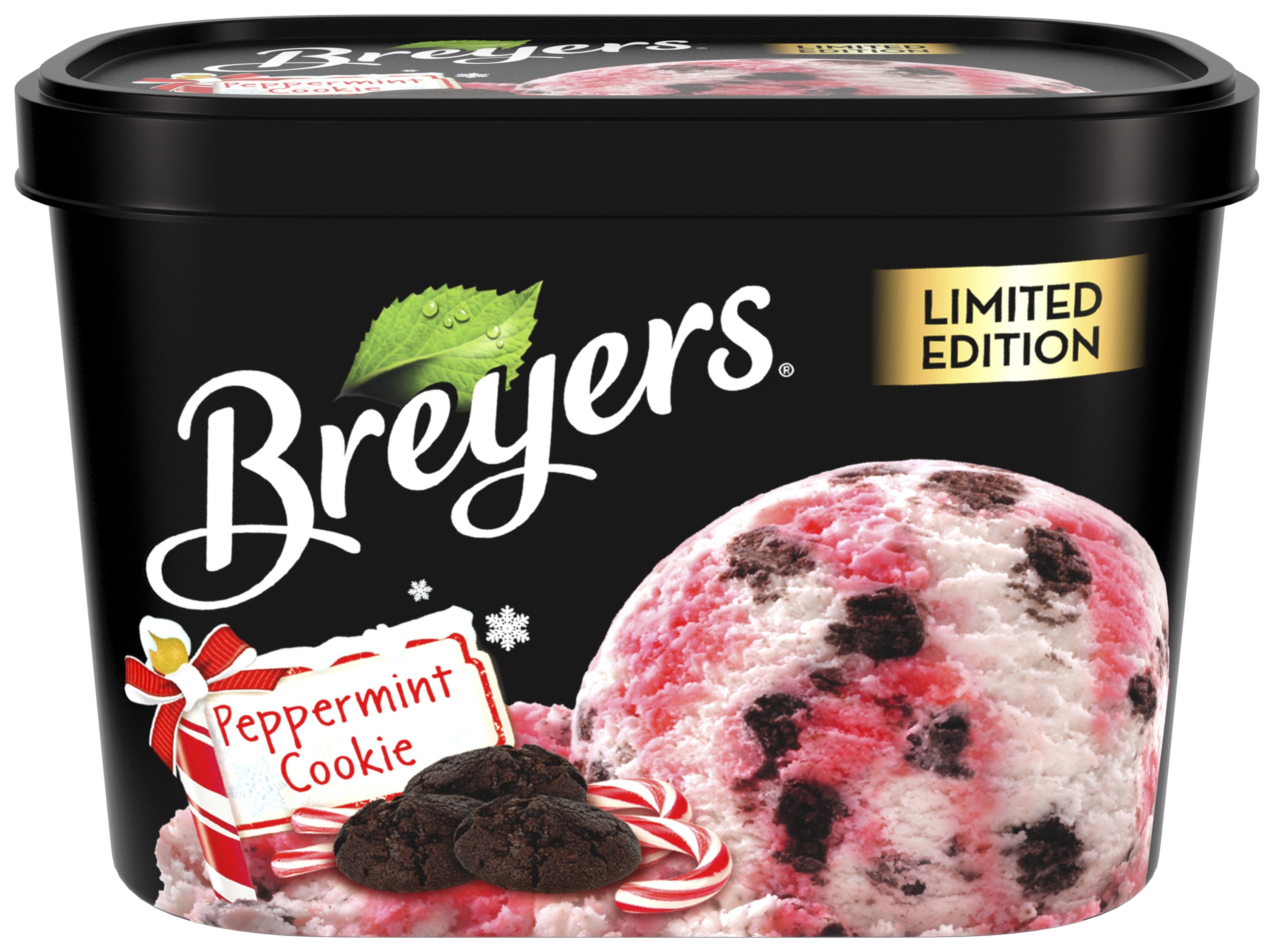 Breyers Limited Edition Peppermint Cookie Frozen Dairy Dessert Shop Ice Cream At H E B