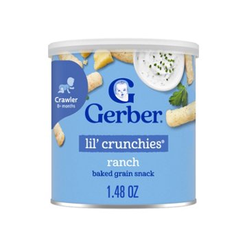 Gerber Snacks for Baby Lil' Crunchies - Ranch, 1.48 oz