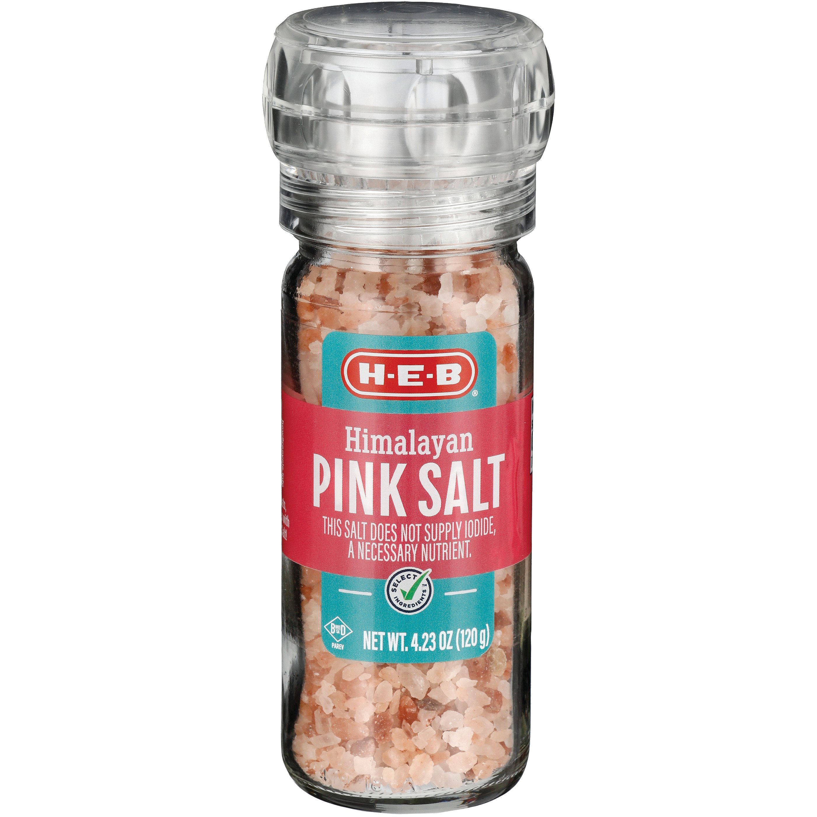 H-E-B Himalayan Pink Salt Grinder - Shop Herbs & Spices at H-E-B