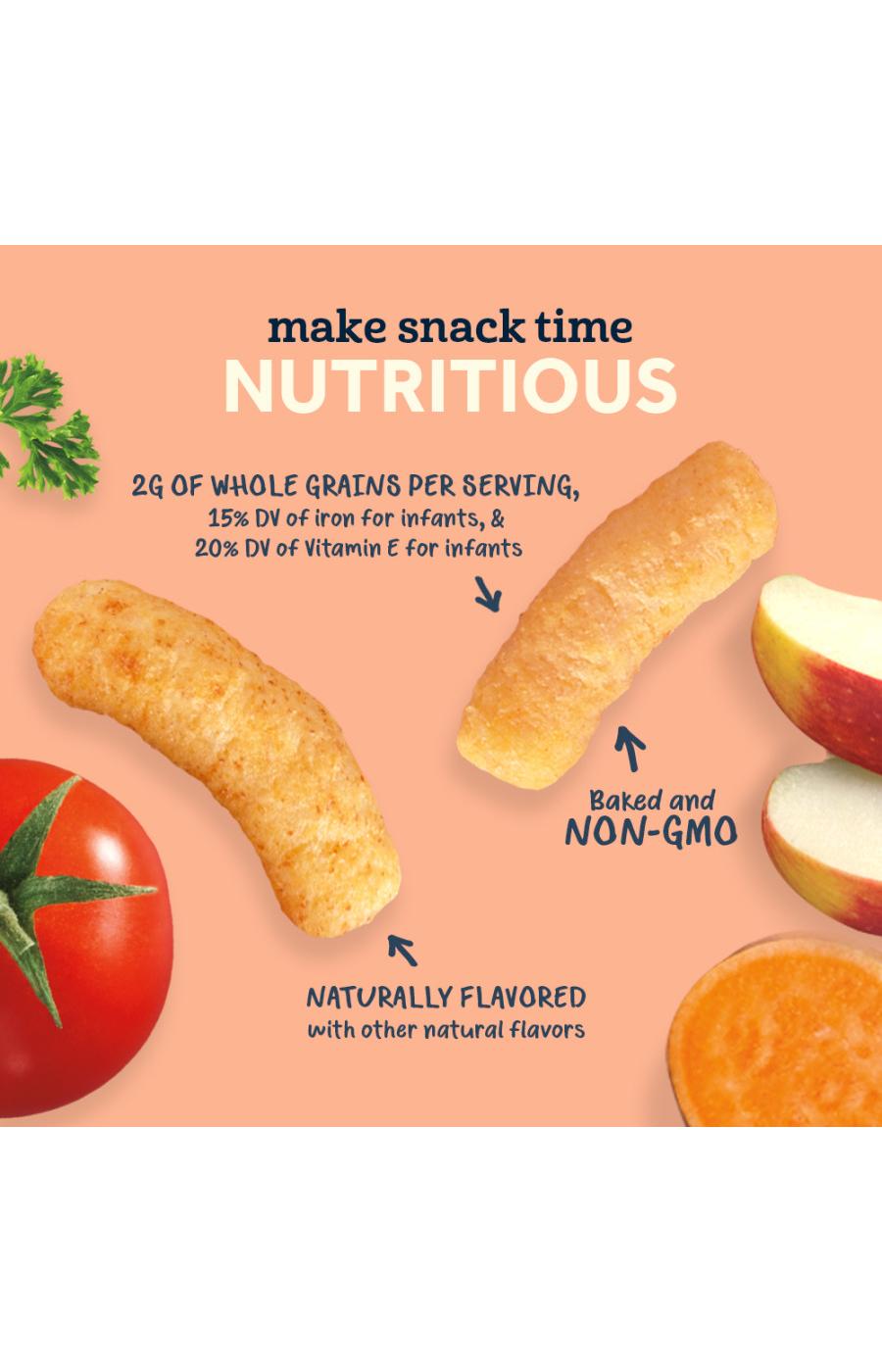 Gerber Snacks for Baby Lil Crunchies - Apple Sweet Potato; image 5 of 8