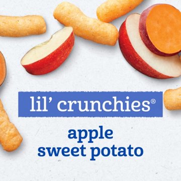 Gerber Snacks for Baby Lil Crunchies - Apple Sweet Potato, 1.48 oz