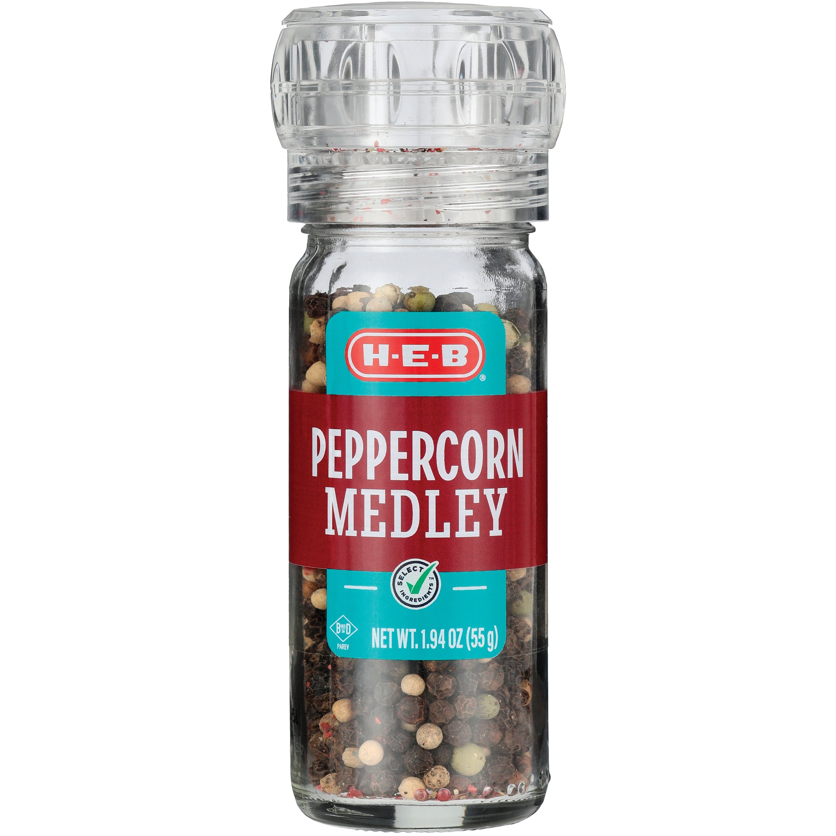 Himalayan Sea Salt and Peppercorn Medley Grinder with Refill