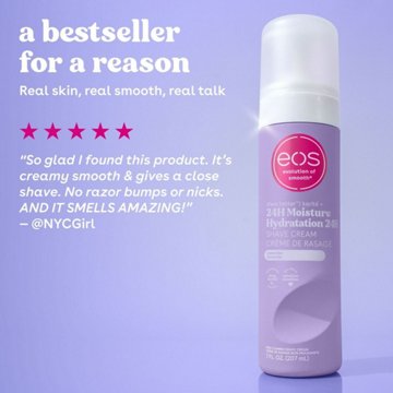 eos Shea Better Women's Shave Cream - Lavender Jasmine, 7 oz