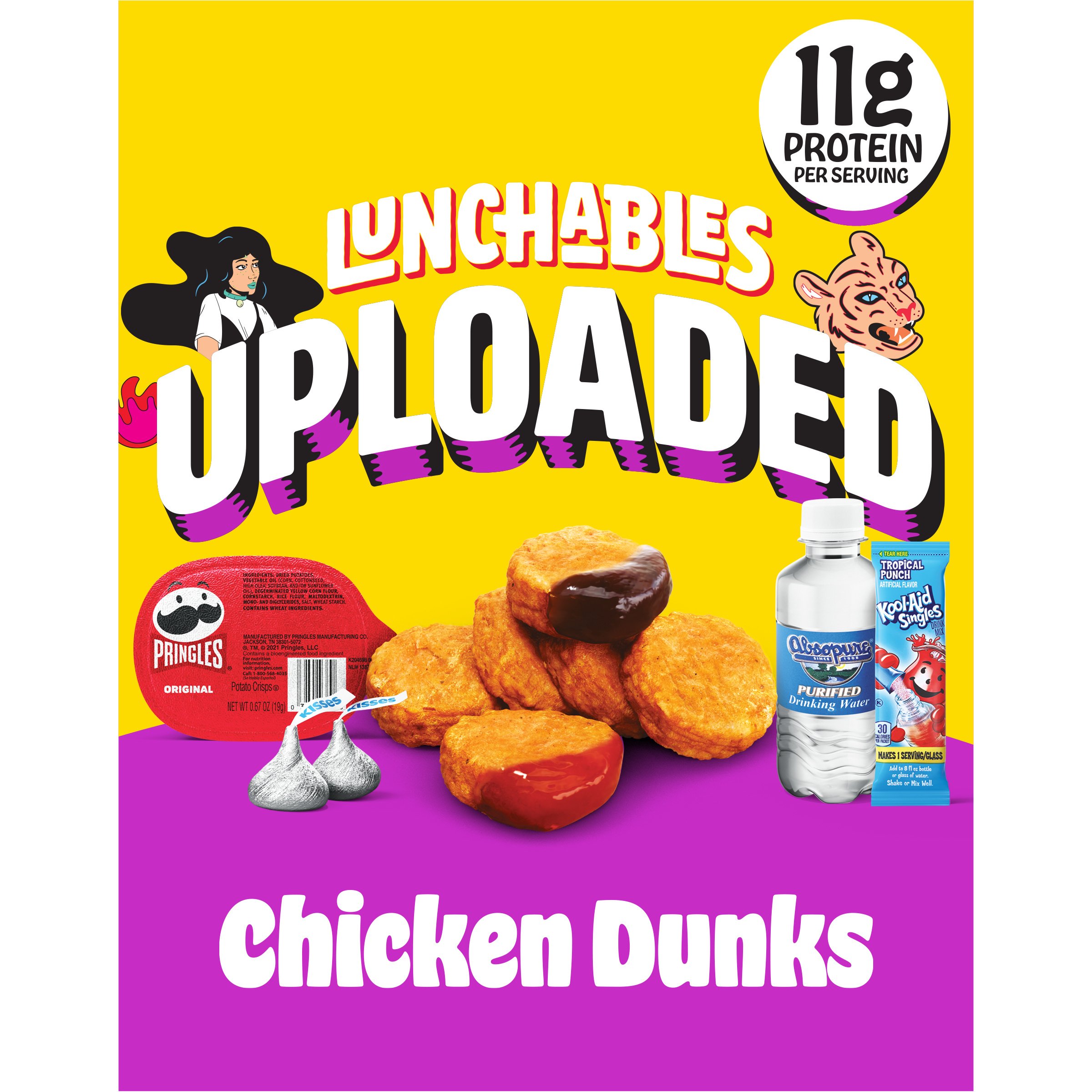 Lunchables Uploaded Meal Kit - Chicken Dunks - Shop Snack Trays at H-E-B