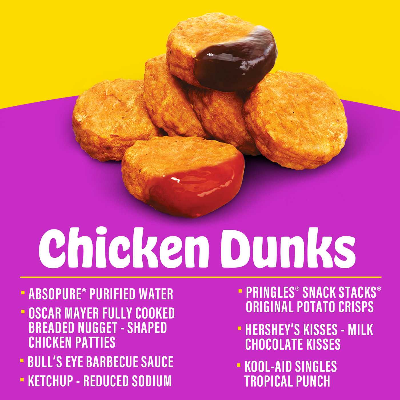 Lunchables Uploaded Meal Kit Chicken Dunks Shop Snack trays at HEB