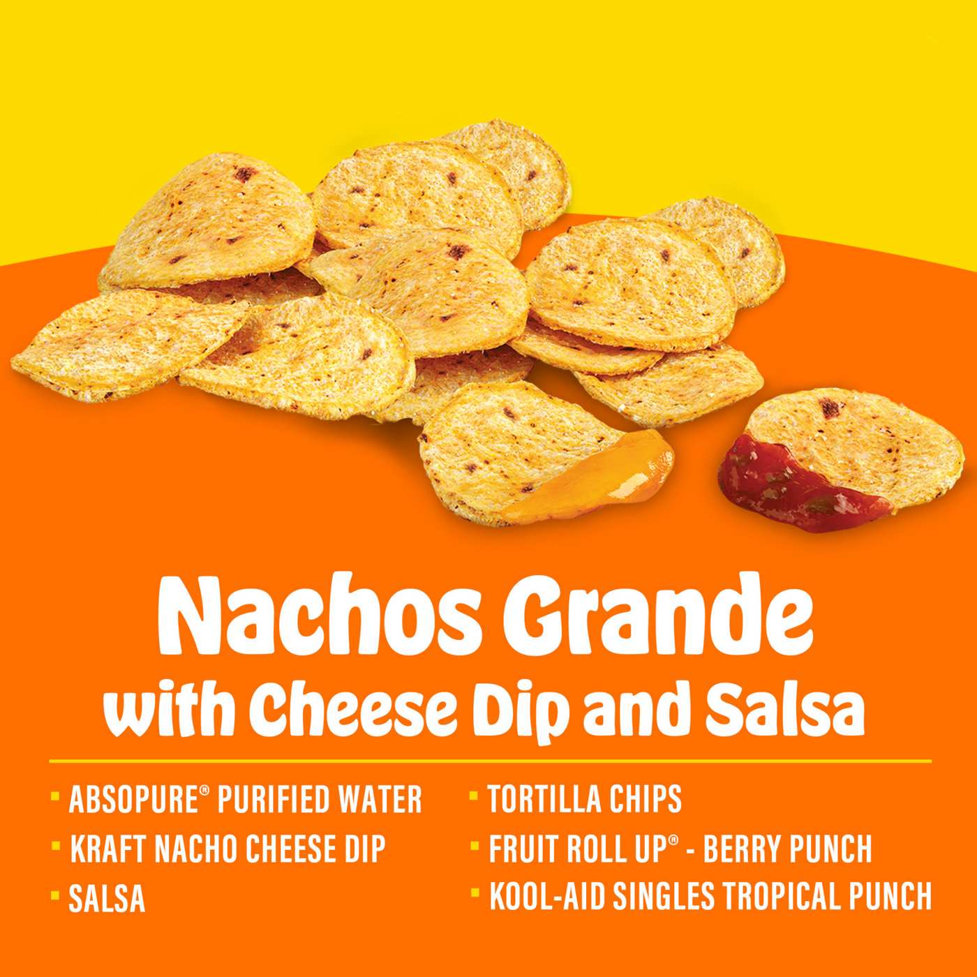 Lunchables Uploaded Meal Kit - Nachos Grande with Cheese Dip & Salsa; image 5 of 5