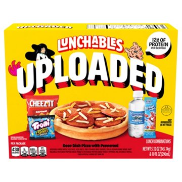 Lunchables Uploaded Meal Kit - Deep Dish Pizza with Pepperoni, 14.7 oz