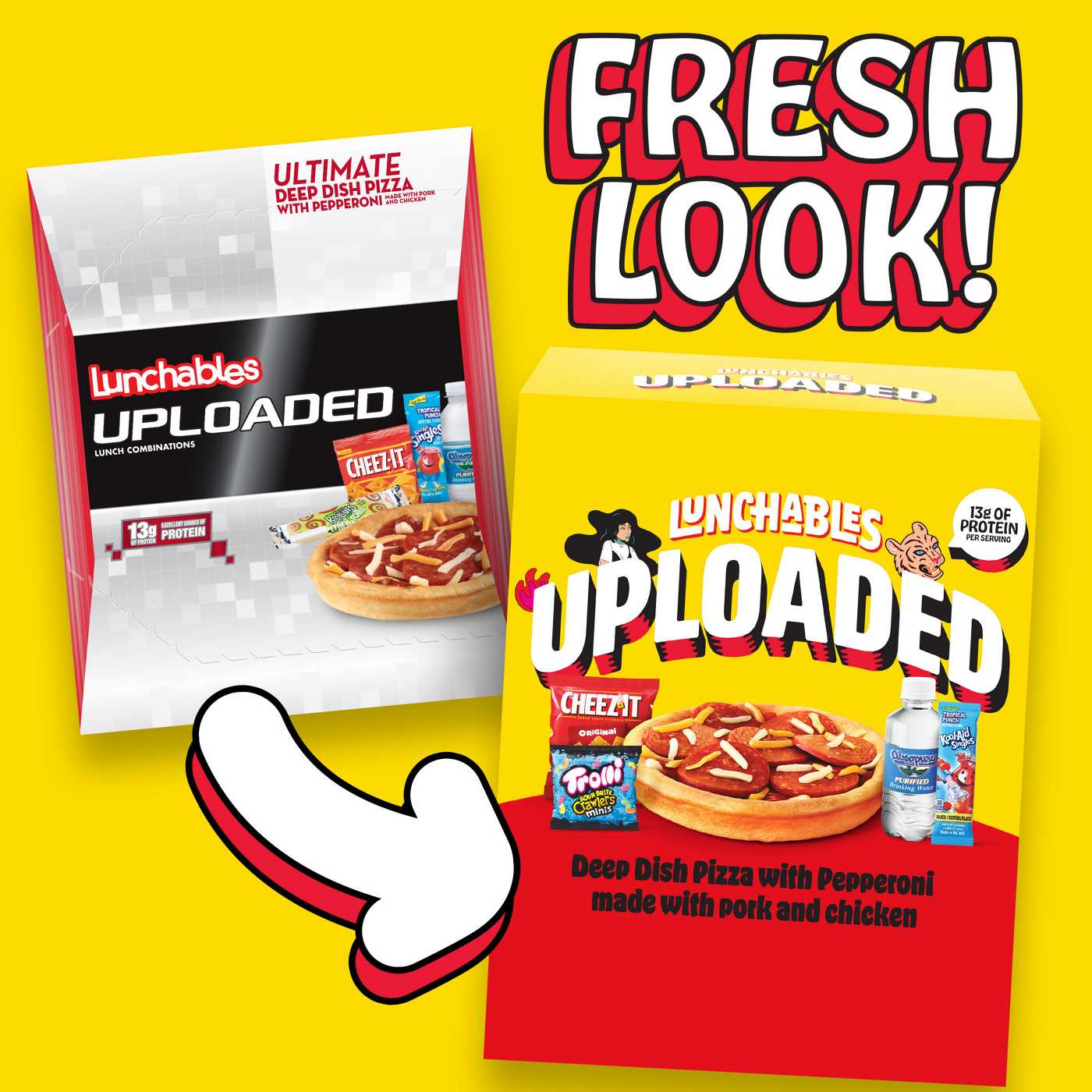 Lunchables Uploaded Meal Kit - Deep Dish Pizza with Pepperoni; image 2 of 5
