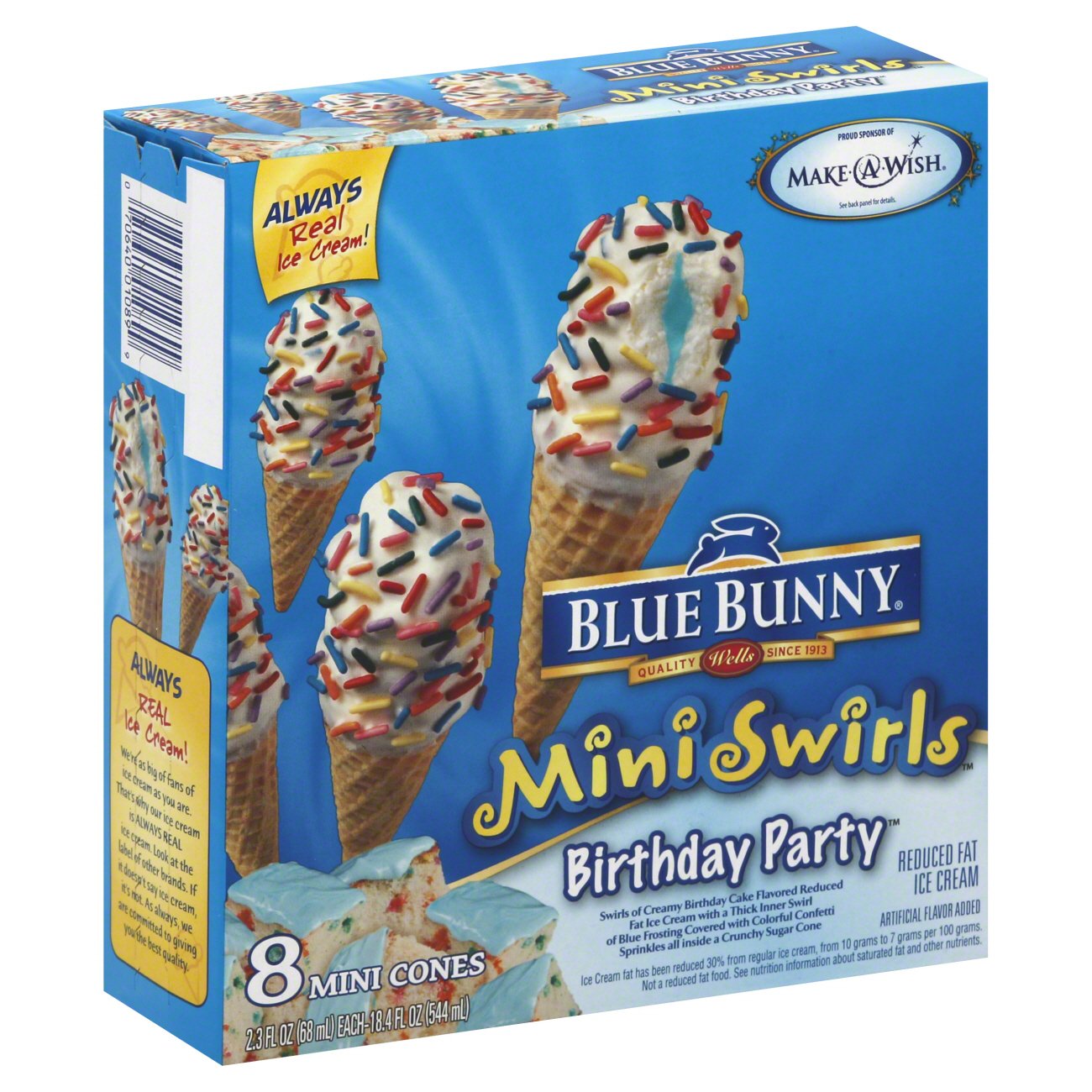 blue bunny birthday cake ice cream discontinued