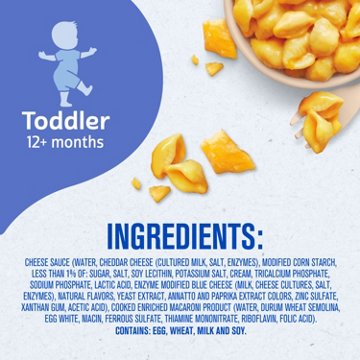 Gerber Mealtime for Toddler - Pasta Shells & Cheese