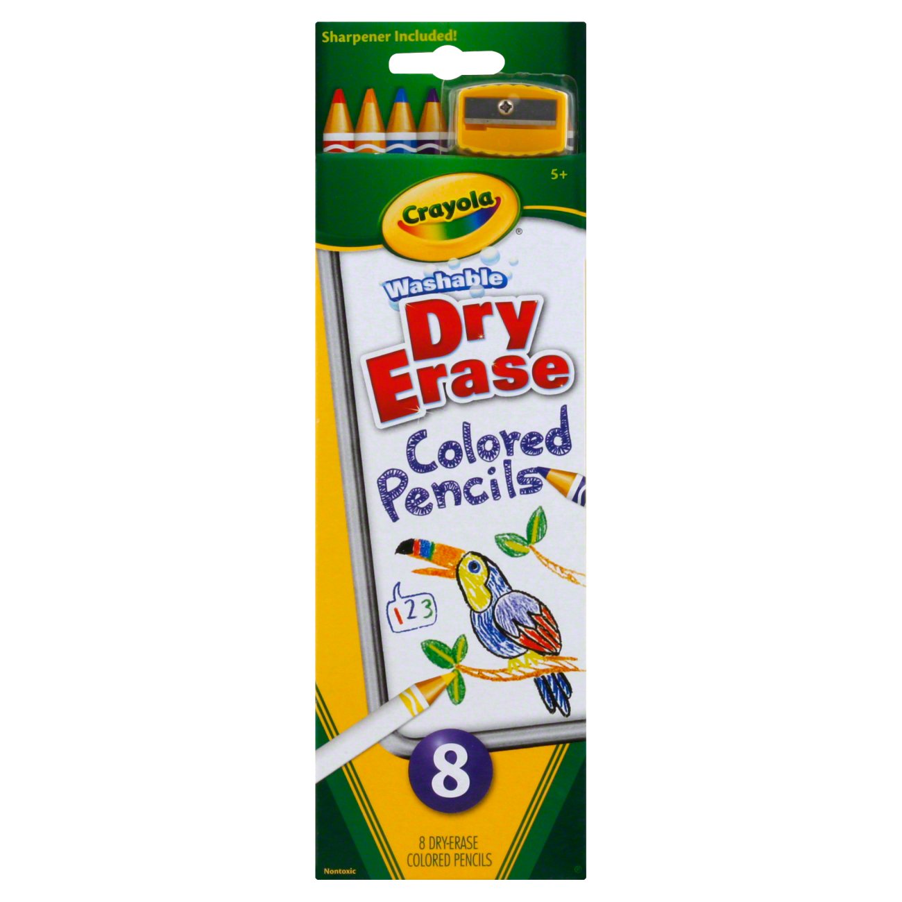 Crayola Washable Dry Erase Colored Pencils Shop Colored pencils at HEB