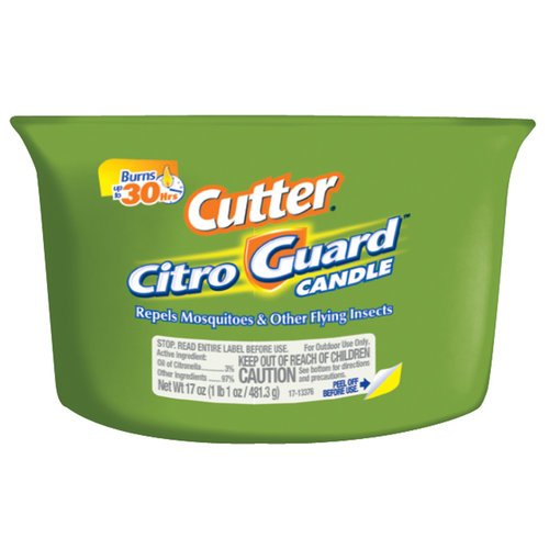 Cutter Citro Guard Green Ceramic Citronella Candle Shop Insect Killers at HEB