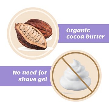 Schick Intuition Pure Nourishment with Shea Butter Women's Razor Kit + 2 Blade Refills