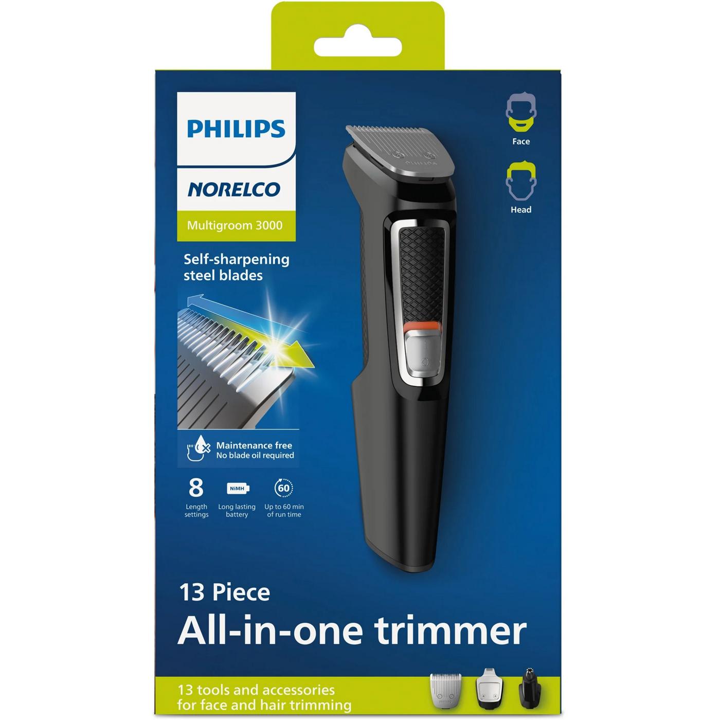 Philips Norelco Multigroom 3000 Multipurpose Trimmer; image 1 of 3