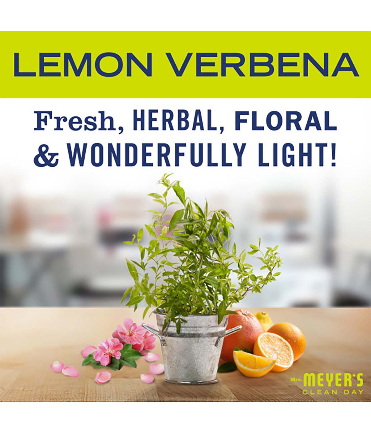 Mrs. Meyer's Clean Day Lemon Verbena Hand Soap Refill; image 5 of 5