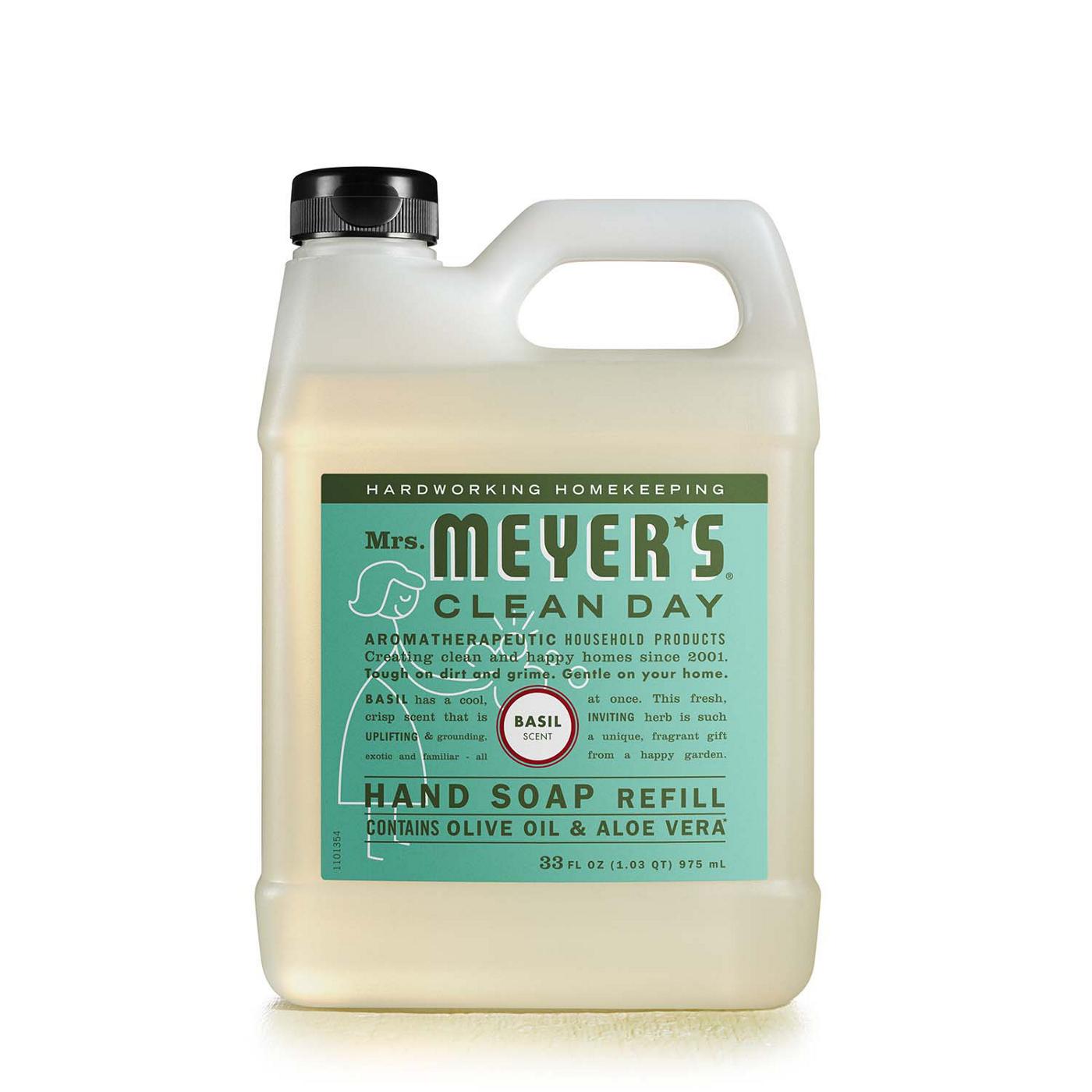 Mrs. Meyer's Clean Day Basil Liquid Hand Soap Refill; image 1 of 3