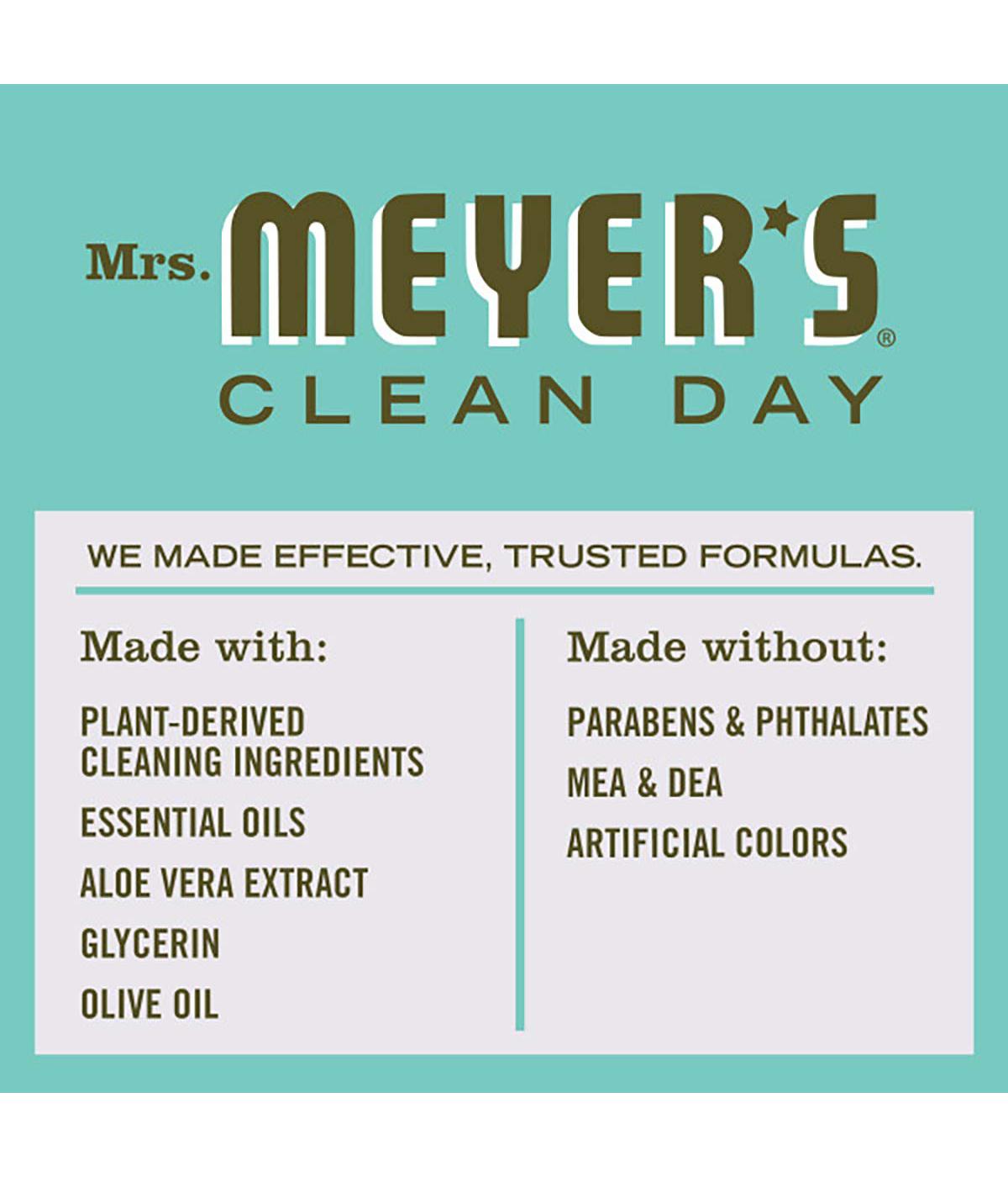 Mrs. Meyer's Clean Day Basil Liquid Hand Soap Refill; image 3 of 3
