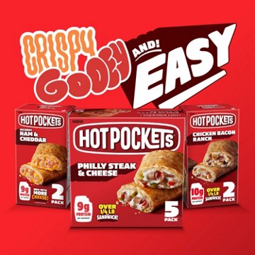 Hot Pockets Pepperoni Pizza Frozen Sandwiches, 12 ct