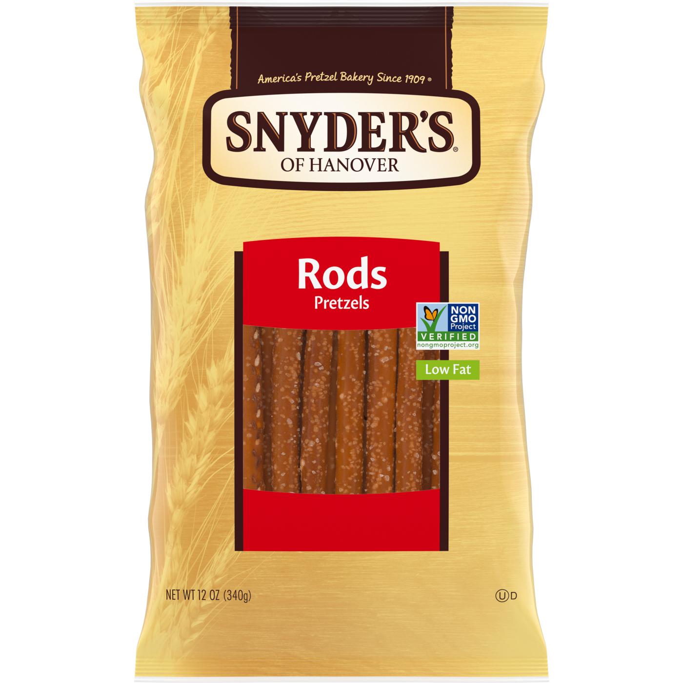 Snyder's of Hanover Pretzel Rods; image 1 of 3