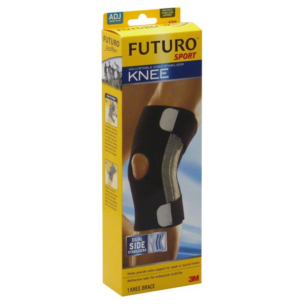 Futuro Sport Adjustable Knee Stabilizer Moderate Support Adjust To Fit