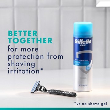 Gillette Mach3 Shaving Razor + 1 Blade Refill for Men, 1 ct