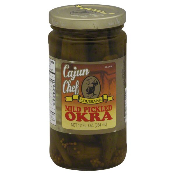 Cajun Chef Mild Pickled Okra Shop Specialty & Asian at HEB
