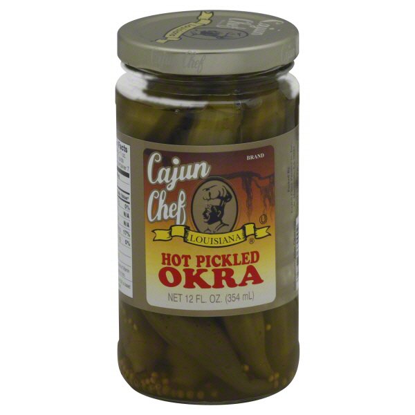 Cajun Chef Hot Pickled Okra Shop Specialty & Asian at HEB