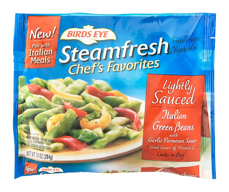 Birds Eye Chef's Favorites Lightly Sauced Italian Green Beans ...