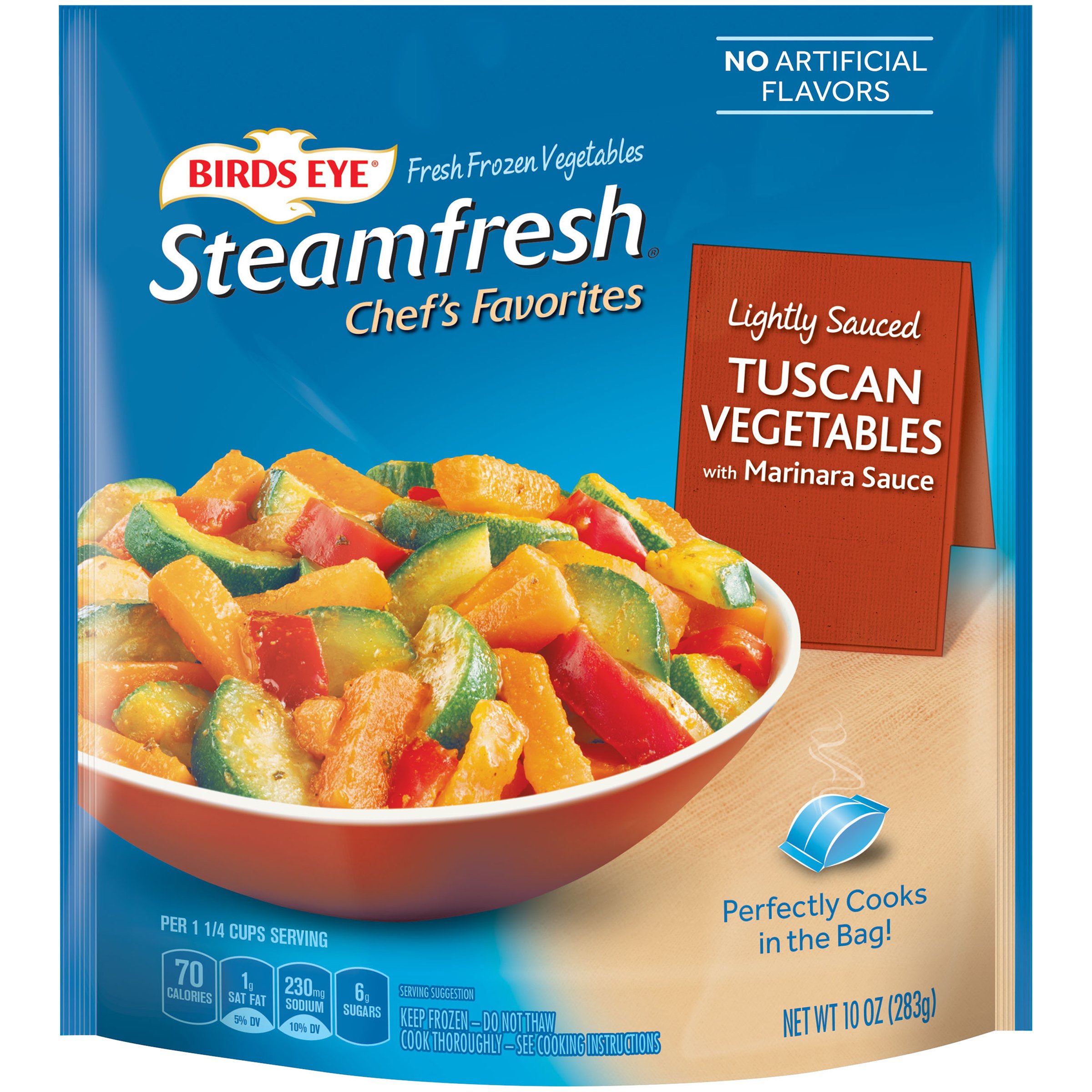 Birds Eye Steamfresh Chef's Favorites Lightly Sauced Tuscan Vegetables