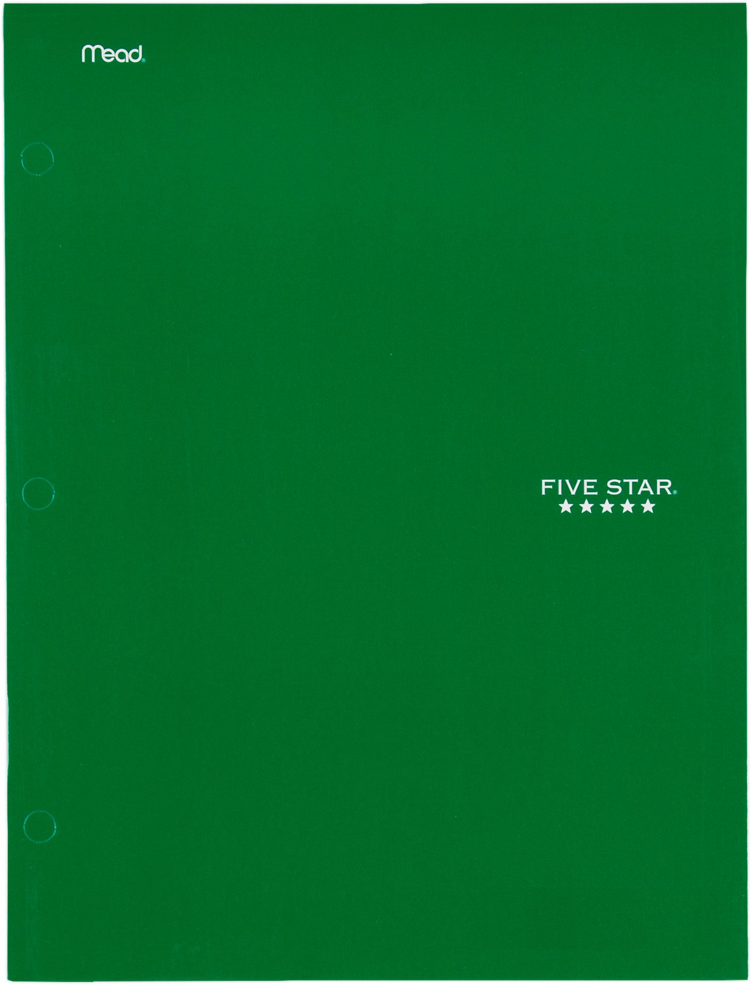 Five Star 4Pocket Paper Folder Assorted Colors