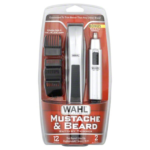 wahl mustache and beard