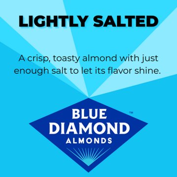 Blue Diamond Lightly Salted Almonds, 16 oz