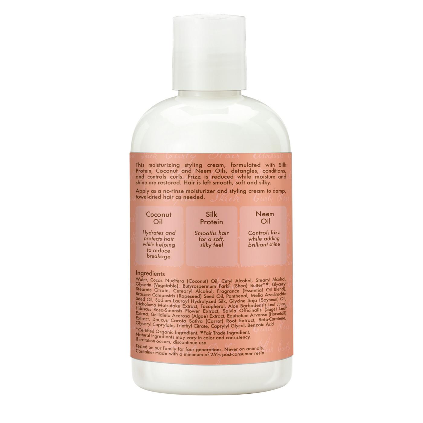 SheaMoisture Coconut & Hibiscus Curl & Style Milk; image 6 of 6