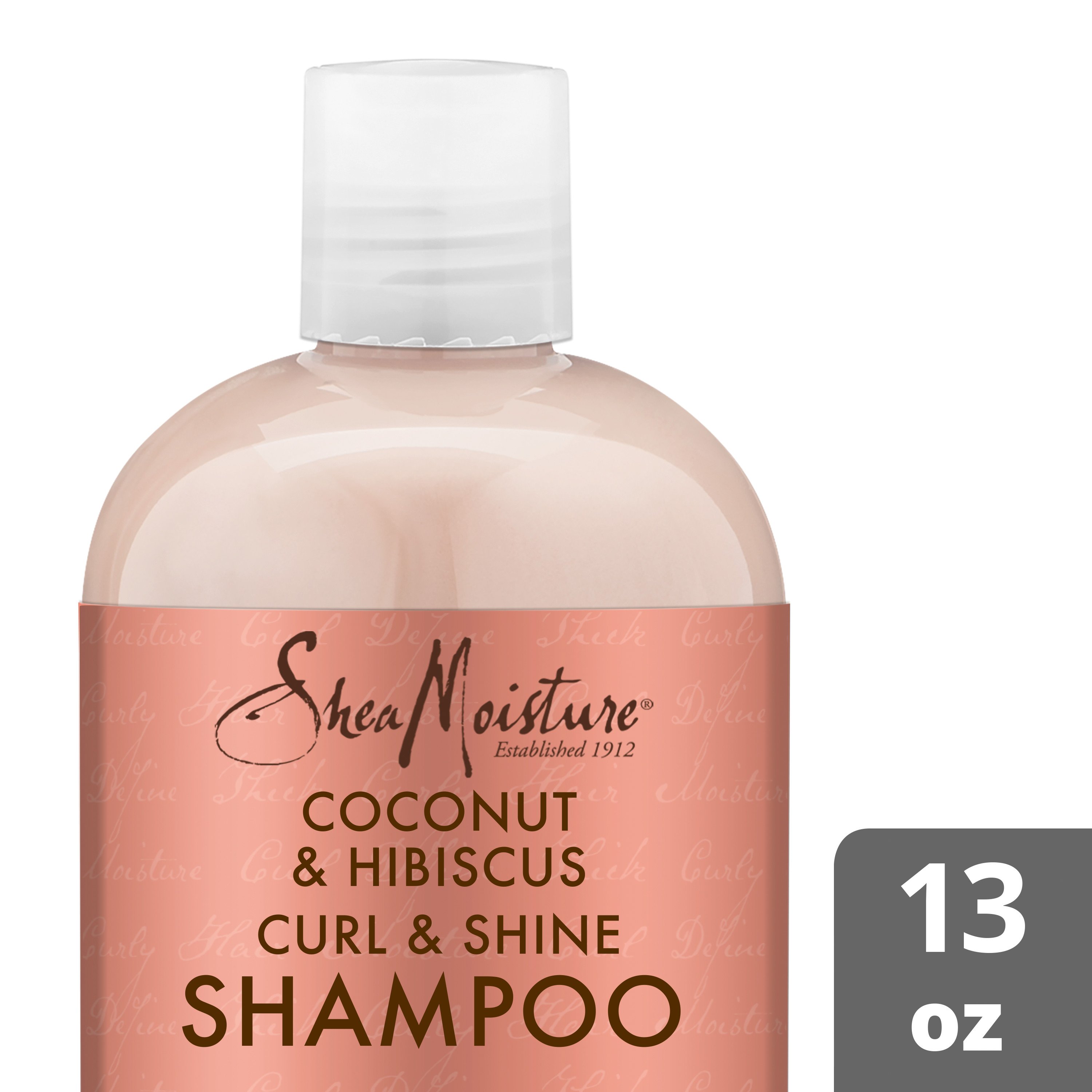 kolbøtte mikro Acquiesce SheaMoisture Curl & Shine Shampoo - Coconut & Hibiscus - Shop Shampoo &  Conditioner at H-E-B