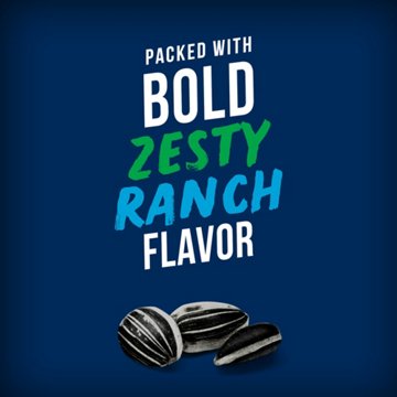 BIGS Sunflower Seeds - Zesty Ranch Flavored, 5.35 oz