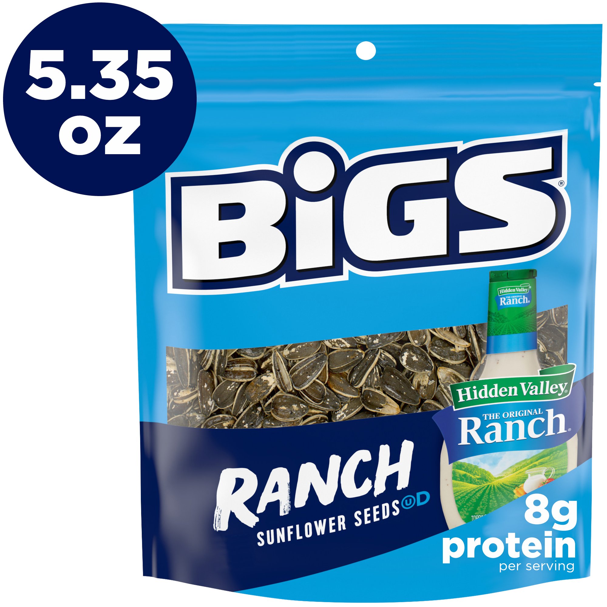 BIGS Sunflower Seeds - Zesty Ranch Flavored - Shop Nuts & seeds at