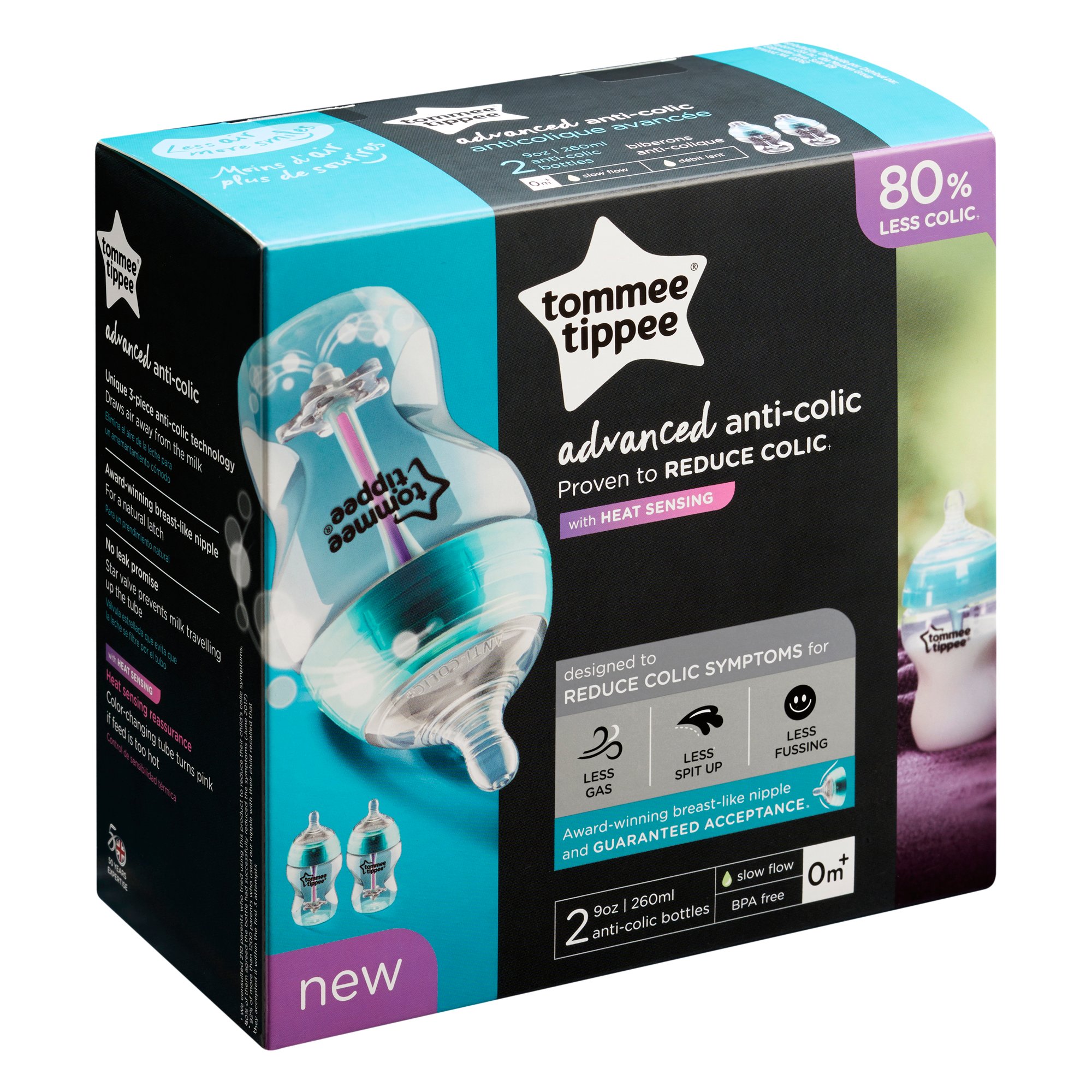 TOMMEE TIPPEE – BIBERON ADVANCED 9 OZ – Babyology