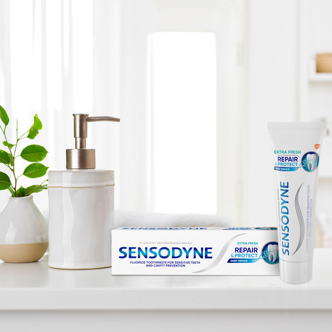 Sensodyne Sensitive Repair & Protect Toothpaste - Extra Fresh; image 4 of 7
